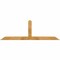Ekena Millwork Portland Rough Sawn Timber Gable Bracket, Western Red Cedar, 72"W x 24"H x 4"D x 4"F, 8/12 Pitch GBW072X24X0404POR00RWR - alternate 1